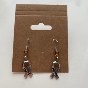 Childhood Cancer Earrings 25% ➡️ Cancer research